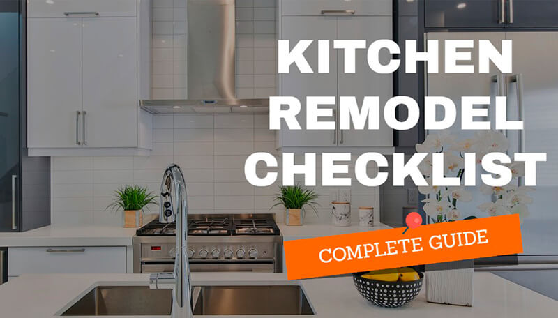 Kitchen Remodel Checklist