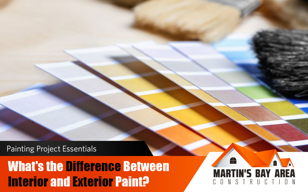 What's the difference between interior and exterior paint