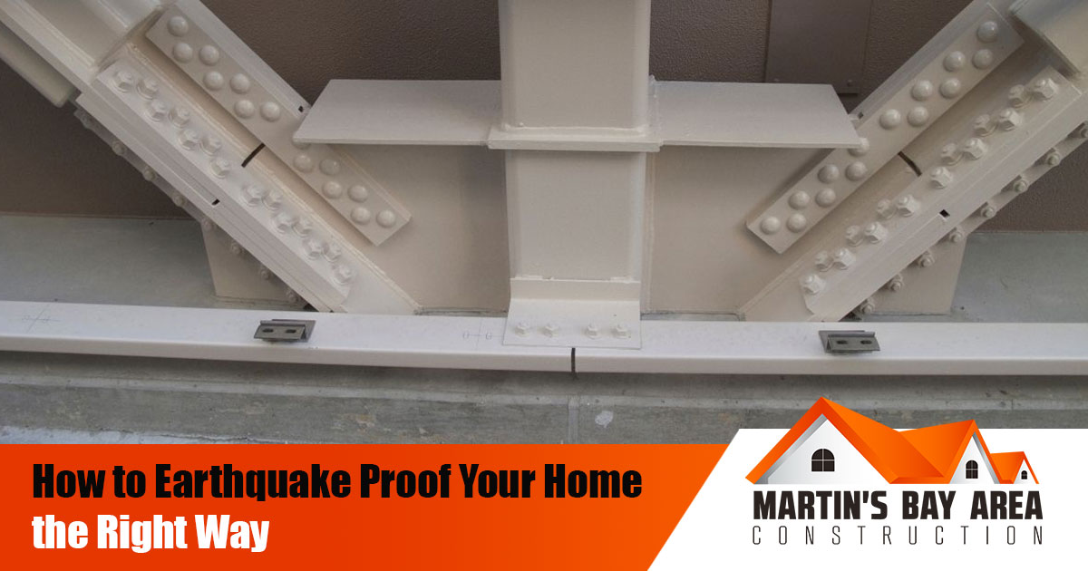 Crew installing structural retrofits to secure a home foundation